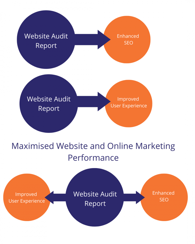 Website Audit Report Chart